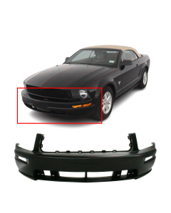 Primed Front Bumper Cover for 2005-2009 Ford Mustang GT FO1000575