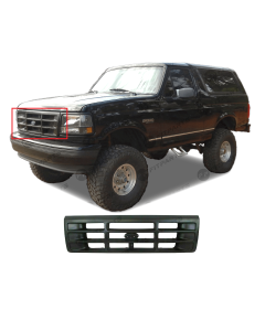 Grille Black for Ford Bronco 1992-1998 F2TZ-8200C F4TZ-8200H F2TZ8200E FO1200179