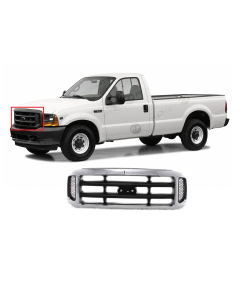 Grille for Ford F250 F350 F450 F550 1999-2004