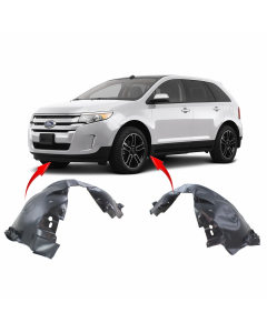 Set of 2 Fender Liners for Ford Edge 2011-2014 FO1248154 FO1249154 CT4Z16103B