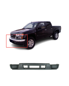 Front Lower Bumper Cover For 2004-2012 GMC Canyon Chevy Chevrolet Colorado