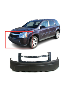 Front Bumper Cover For 2005-2006 Chevy Chevrolet Equinox w molding holes LS