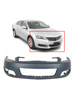 New Front Bumper Cover for Chevrolet Impala 2006-2016 GM1000764