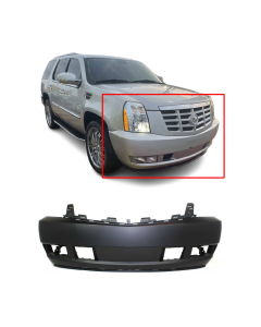 Front Bumper Cover For 2007-2014 Cadillac Escalade Primed GM1000816