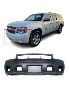 Front Bumper Cover for 2007-2014 Chevy Chevrolet Avalanche, Suburban, Tahoe
