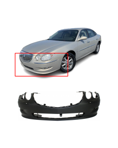 Front Bumper Cover For 2008-2009 Buick Lacrosse/Allure Primed GM1000862