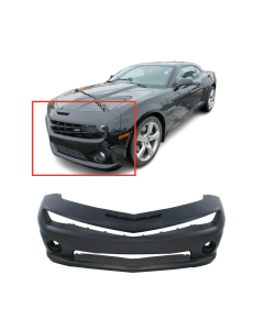 Front Bumper Cover For 2010-2013 Chevy Chevrolet Camaro SS w/ fog Light holes