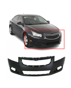 Primed Front Bumper Cover for 2011-2014 Chevrolet Cruze Sedan LT LTZ GM1000925