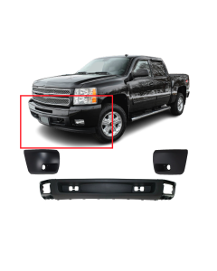 Bumper Cover Kit for Chevrolet Silverado 1500 2007-2013