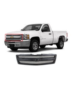 Grille for Chevrolet Silverado 1500 2007-2013