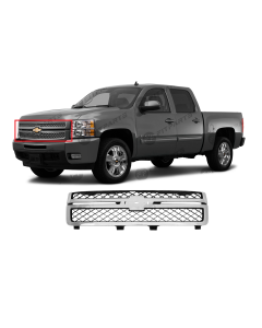 Grille for Chevrolet Silverado 2007-2014