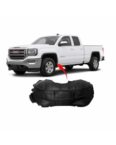 Front Left Driver Side Fender Liner For 2014-2018 GMC Sierra 1500 GM1248262