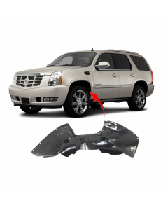 Front Left Driver Side Fender Liner For 2007-2013 Cadillac Escalade GM1248305