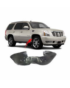 Front Passenger Side Fender Liner For 2007-2013 Cadillac Escalade GM1249305