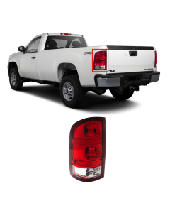 Driver Side TailLight for GMC Sierra 1500 2500 3500 2007-2013 GM2800208 15206399