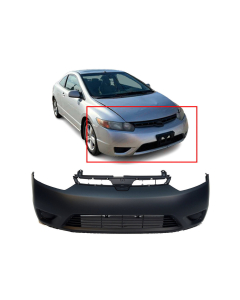 Bumper Cover for Honda Civic 2006-2008