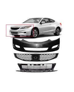 Bumper Cover & Grille Kit for Honda Civic 2009-2011