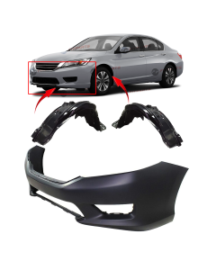 Bumper Cover & Fender Liner Kit for Honda Accord 2013-2015
