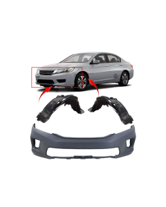 Bumper Cover & Fender Liner Kit for Honda Accord 2013-2015
