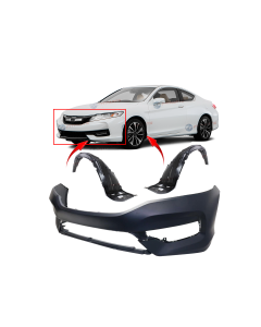 Bumper Cover & Fender Liner Kit for Honda Accord 2016-2017