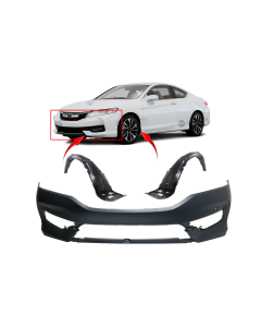 Bumper Cover & Fender Liner Kit for Honda Accord 2016-2017