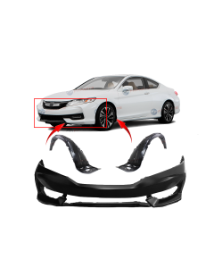 Bumper Cover & Fender Liner Kit for Honda Accord 2016-2017