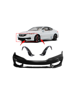Bumper Cover & Fender Liner Kit for Honda Accord 2016-2017