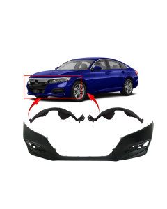 Bumper Cover & Fender Liner Kit for Honda Accord 2018-2021