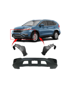 Bumper Cover & Fender Liner Kit for Honda CR-V 2012-2014