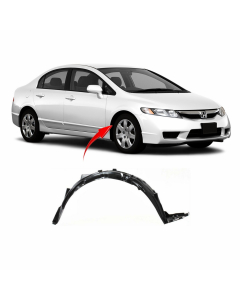 Fender Liner Passenger Side Honda Civic Sedan 2006-2011 HO1249134 74101SNAA00