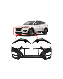 Bumper Cover & Fender Liner Kit for Hyundai Tucson 2019-2020