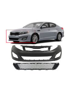 Bumper Cover & Grille Kit for Kia Optima 2014-2015