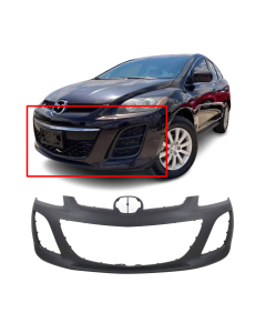 Front Bumper Cover For 2010-2012 Mazda CX-7 Primed EH4450031FBB MA1000226