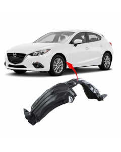 Front Left Driver Side Fender Liner For 2014-2018 Mazda 3 MA1248145