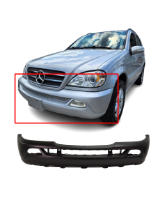 Front Bumper Cover For 2001-2005 Mercedes-Benz ML320/350 Primed MB1000162