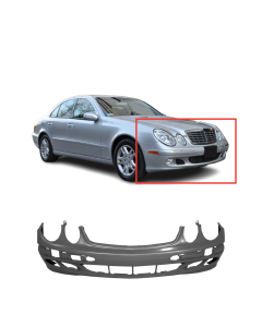 Primed Front Bumper Cover for 2003-2006 Mercedes E320 E350 E500