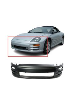 Front Bumper Cover For 2000-2002 Mitsubishi Eclipse 6400B278 MI1000268