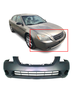 Front Bumper Cover Replacement for 2002-2004 Nissan Altima 02-04 Primed