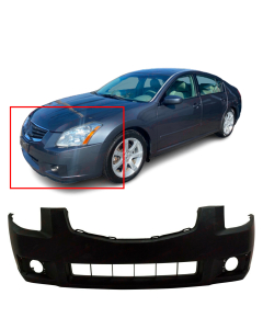 Front Bumper Cover Fascia Replacement for 2007-2008 Nissan Maxima Primed 07 08