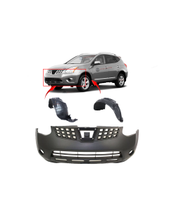Bumper Cover & Fender Liner Kit for Nissan Rogue 2008-2010