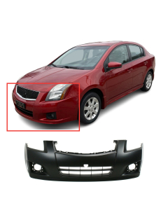 Bumper Cover for Nissan Sentra 2007-2012