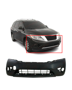 Primed Front Bumper Cover for 2013 2014 2015 2016 Nissan Pathfinder