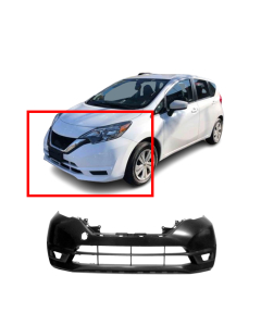 Bumper Cover for Nissan Versa Note 2017-2019