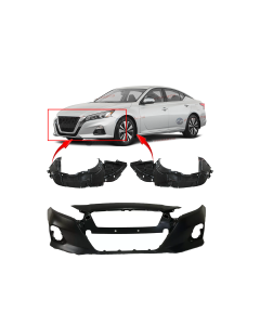Bumper Cover & Fender Liner Kit for Nissan Altima 2019-2020