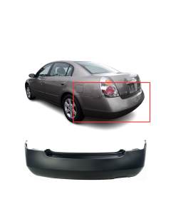 Primed Rear Bumper Cover For 2002-2006 Nissan Altima Sedan 4 Door 02-06