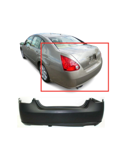 Rear Bumper Cover For 2007-2008 Nissan Maxima SE SL 85022ZK30B NI1100246