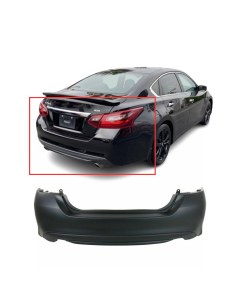 Rear Bumper Cover for Nissan Altima 2016-2018 S SR SL 850229HS0H NI1100309