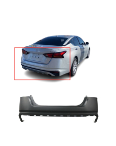 Rear Bumper Cover for 2019-2020 Nissan Altima S SL SR SV 850226CA0H NI1100329