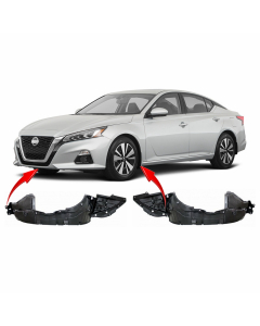 Set of 2 Fender Liners for Nissan Altima 2019-2021 NI1248165 NI1249165