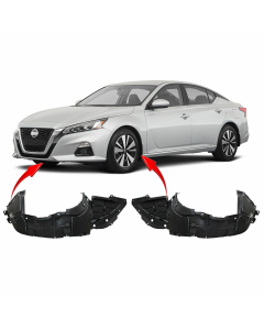 Set of 2 Fender Liners for Nissan Altima 2019-2020 NI1248166 NI1249166 638416CA0